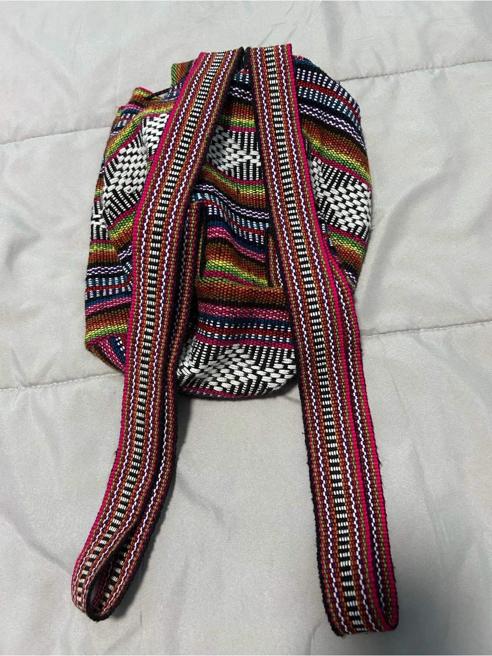 Pinzon Multicolor Festival Backpack Made in Mexico
